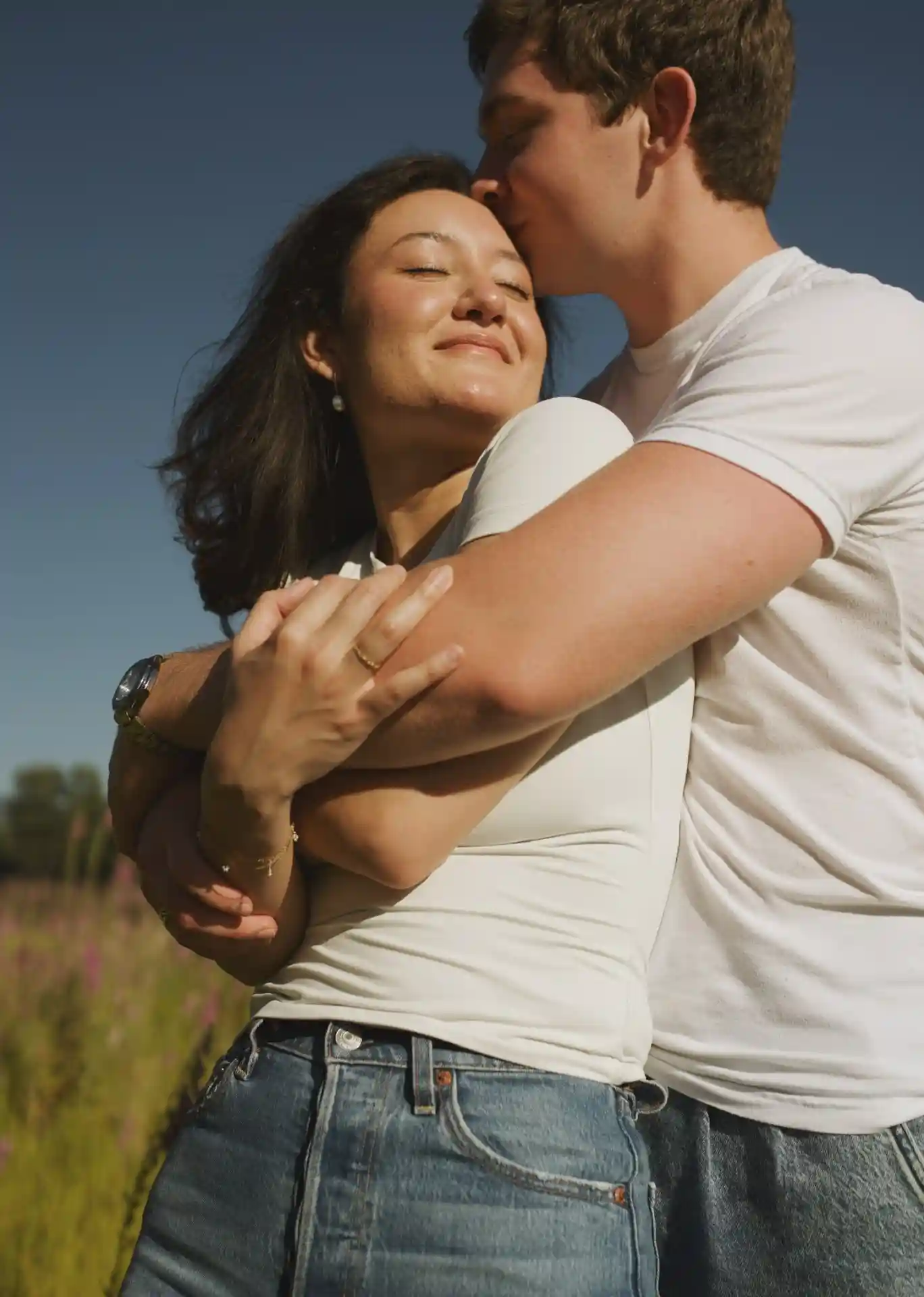Couple photo by Haley Doza